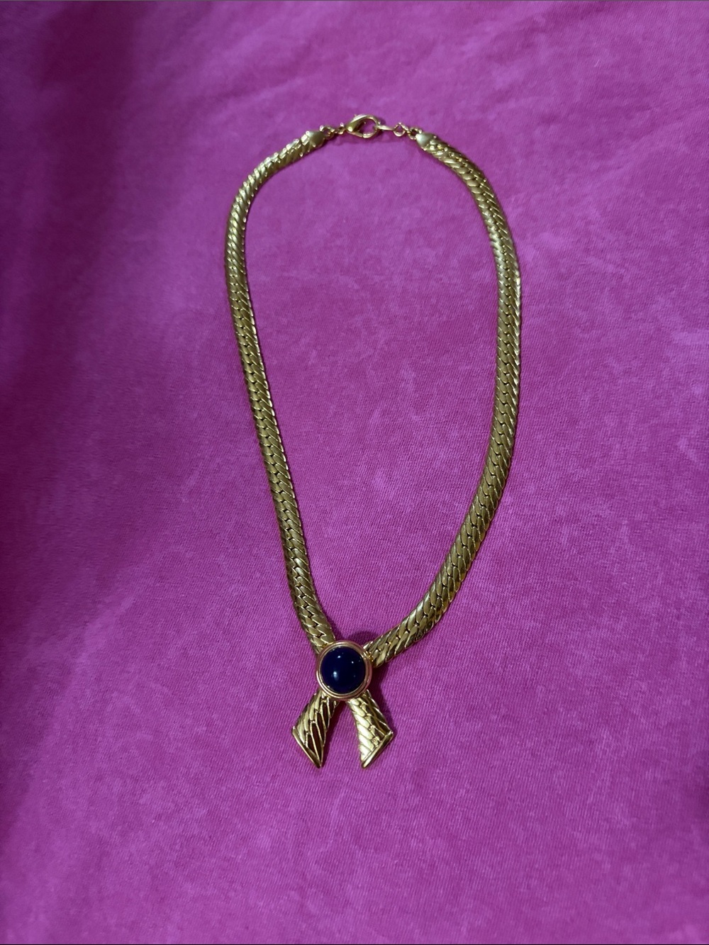 Joan Rivers Gold Tone Necklace